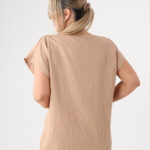 Bluzka-damska-duże-rozmiary-z-haftem-i-krótkim-rękawem-beżowa (2)