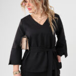 Elegancki-komplet-damski-plus-size-czarny-bluzka-i-spodnie-44-52 (5)