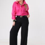 Różowa-elegancka-koszula-damska-plus-size-z-ozdobną-broszką (7)