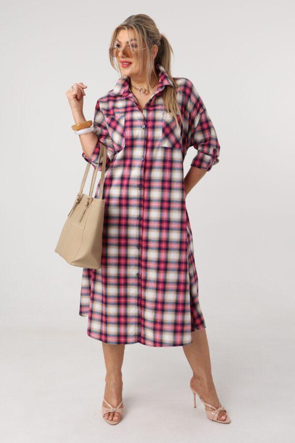 sukienka-koszulowa-plus-size-w-krate-rozowo-biala-42-50