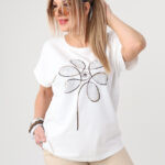 Bluzka damska duże rozmiary z nadrukiem