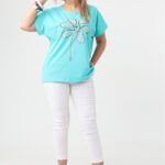 t-shirt-damski-plus-size-turkusowy (6)
