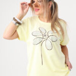 Bluzka damska duże rozmiary z nadrukiem