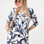 tunika oversize plus size, tunika duży rozmiar XXL dla puszystych kobiet