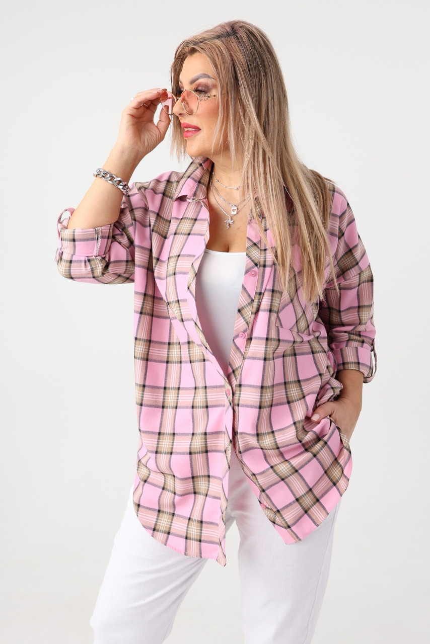 Koszula bawełniana oversize