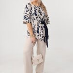 Komplet damski elegancki plus size