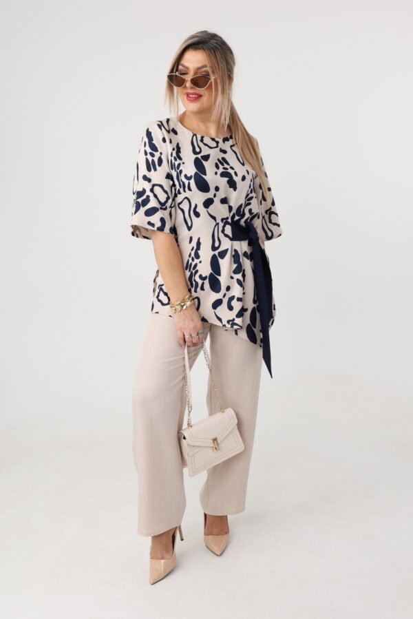 Komplet damski elegancki plus size