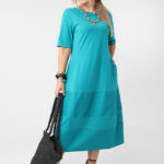 Zwiewna-sukienka-trapezowa-PLUS-SIZE-turkusowa-44-52 (5)
