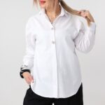 Koszula bawełniana oversize