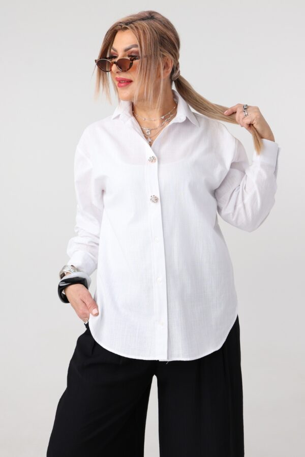 Koszula bawełniana oversize