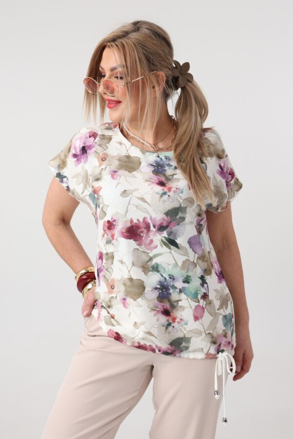 tshirt bluzka damska dla puszystych