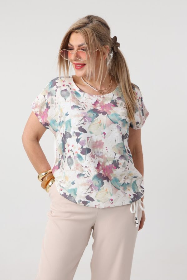 tshirt bluzka damska dla puszystych