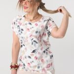 tshirt bluzka damska dla puszystych