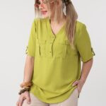 elegancka-bluzka-plus-size-z-krotkim-rekawem-limonkowa (1)