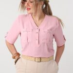 elegancka-bluzka-plus-size-z-krotkim-rekawem-rozowa (4)