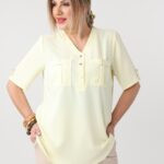 elegancka-bluzka-plus-size-z-krotkim-rekawem-zolta (3)