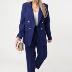 Elegancki garnitur damski plus size