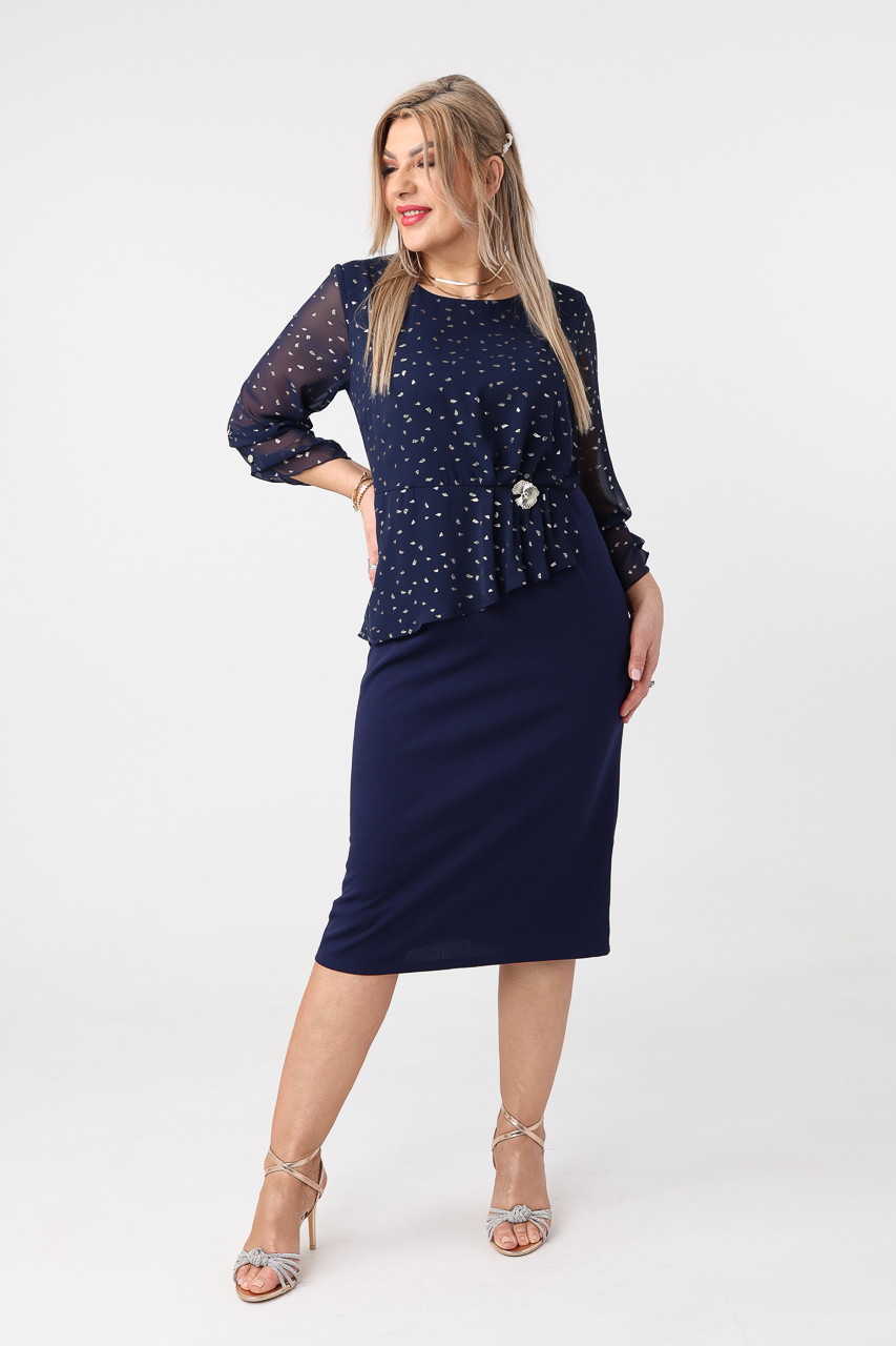 Elegancka sukienka XXL na wesele duże rozmiary