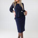 Elegancka sukienka XXL na wesele duże rozmiary