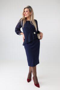 Elegancka sukienka XXL na wesele duże rozmiary