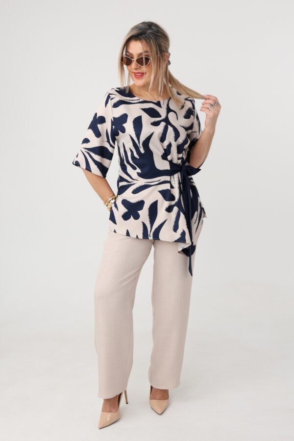 Komplet damski elegancki plus size