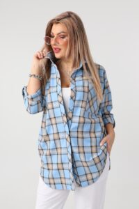 Koszula bawełniana oversize