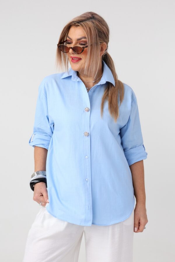 Koszula bawełniana oversize