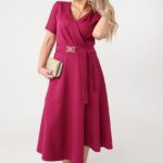 Elegancka sukienka damska duże rozmiary