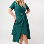 rozkloszowana-sukienka-kopertowa-plus-size-zielona (4)
