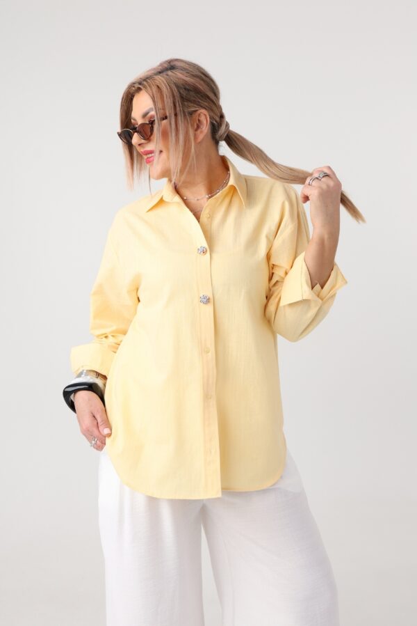 Koszula bawełniana oversize