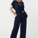 zwiewny-komplet-damski-plus-size-z-klamra-granatowy 1