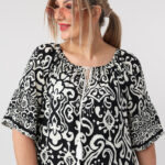 Boho-sukienka-letnia-maxi-plus-size-czarno-biała (4)