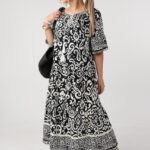 Boho-sukienka-letnia-maxi-plus-size-czarno-biała (6)