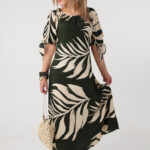 Letnia-sukienka-hiszpanka-plus-size-maxi-zielono-kremowa (5)