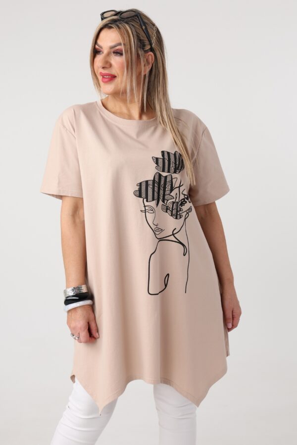 tshirt damski plus size