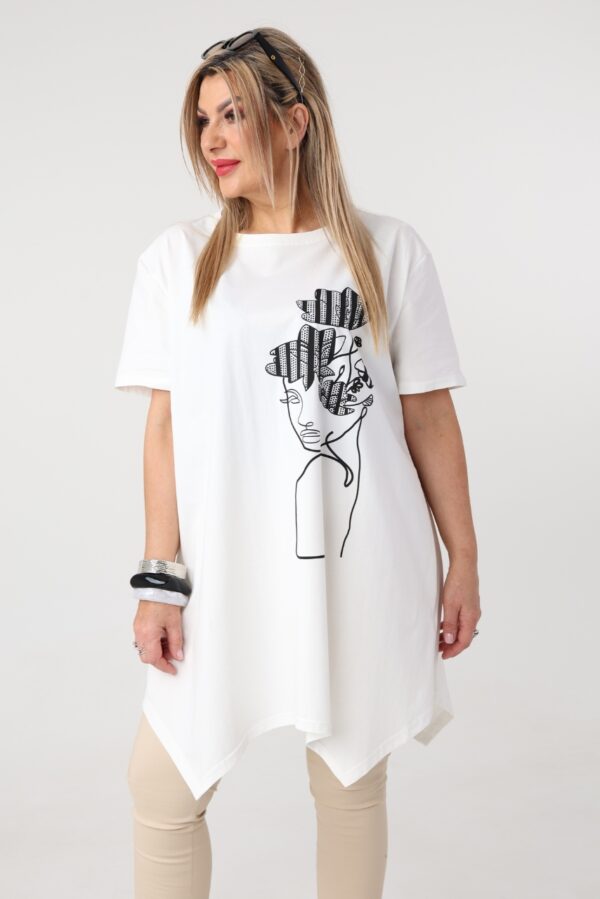 tshirt damski plus size