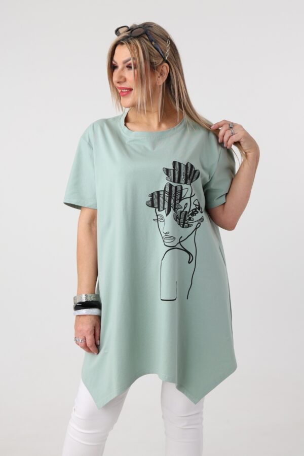 tshirt damski plus size