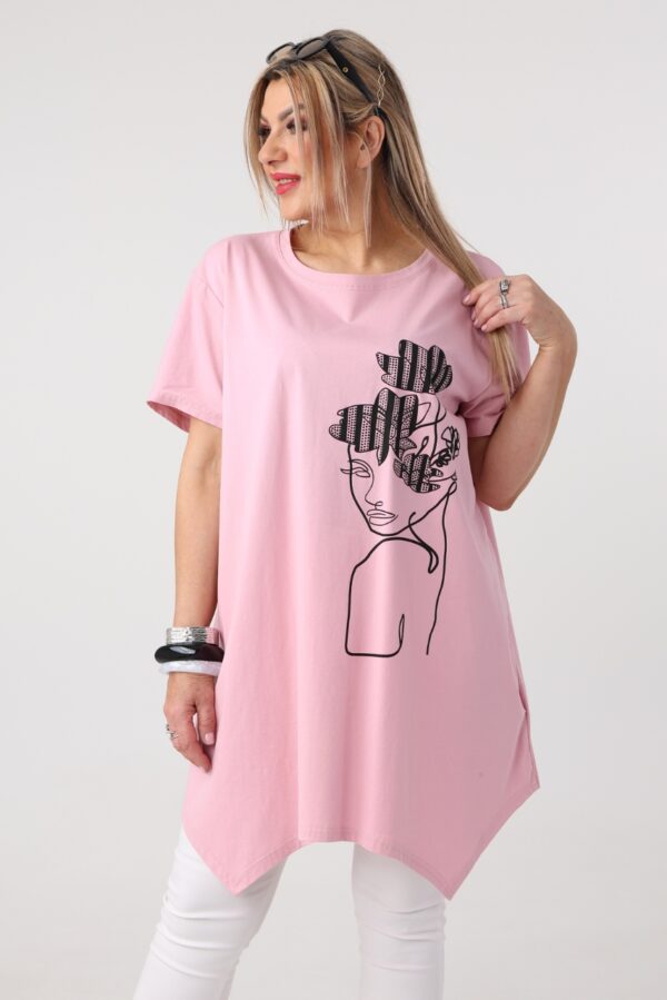 tshirt damski plus size
