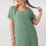 Khaki tunika letnia