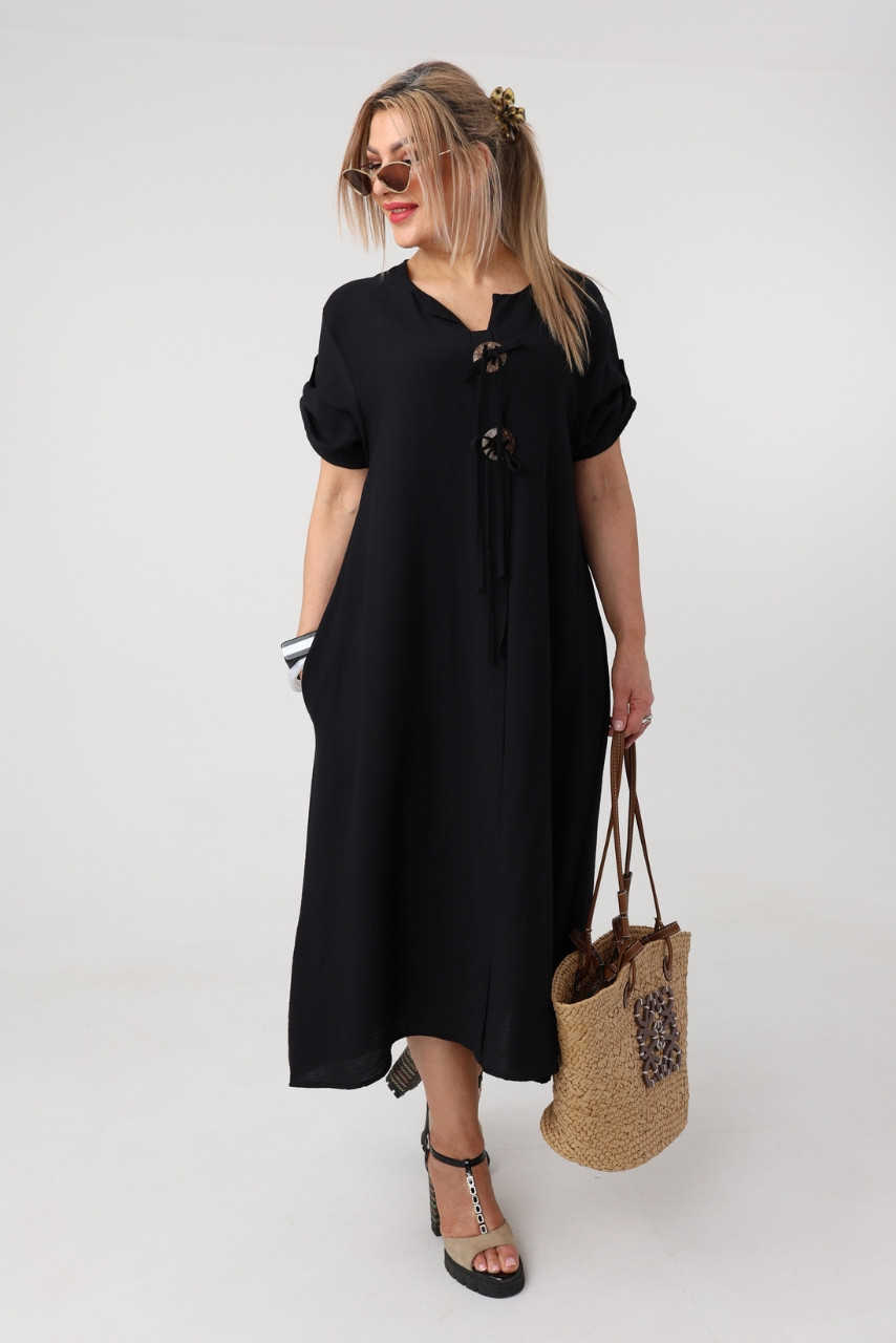 Luźna sukienka plus size