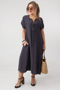 Luźna sukienka plus size