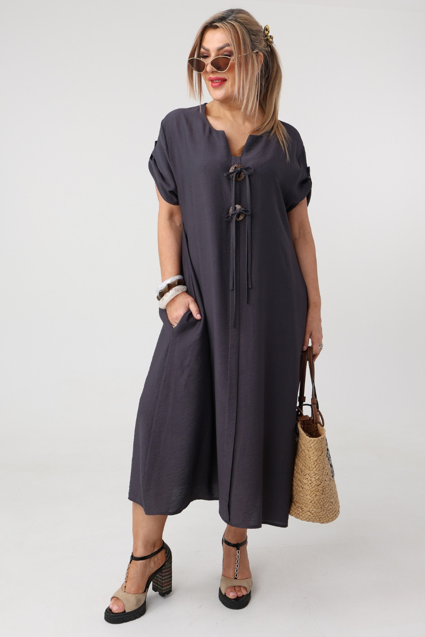 Luźna sukienka plus size