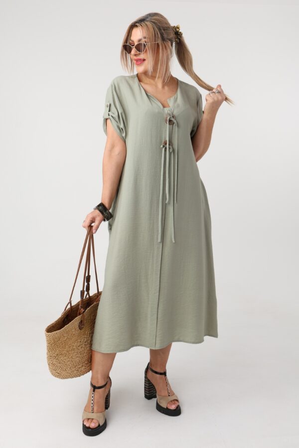 Luźna sukienka plus size