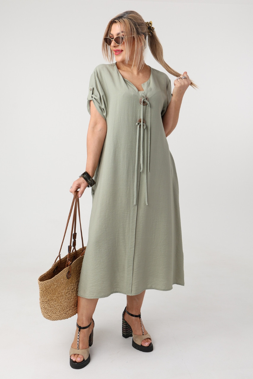 Luźna sukienka plus size