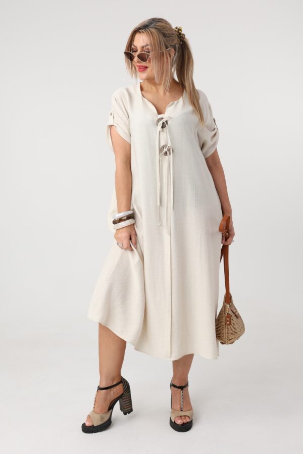 Luźna sukienka plus size