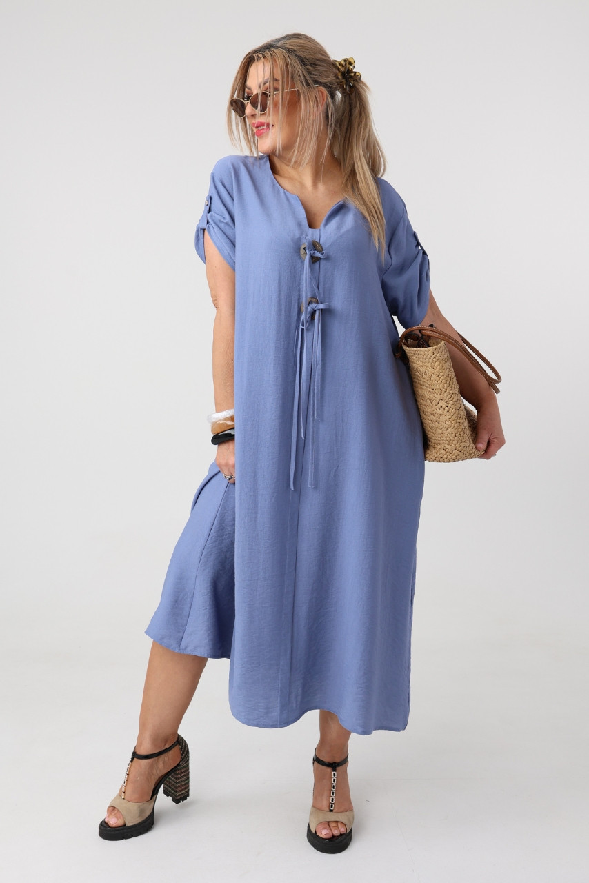 Luźna sukienka plus size