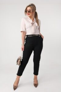 spodnie damskie z wysokim stanem duże rozmiary