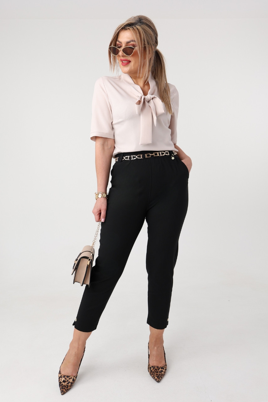 spodnie damskie z wysokim stanem duże rozmiary