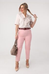 spodnie letnie dla puszystych