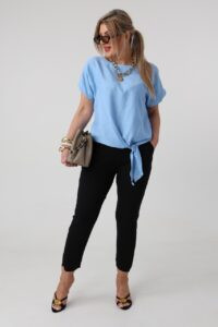 spodnie damskie z wysokim stanem duże rozmiary